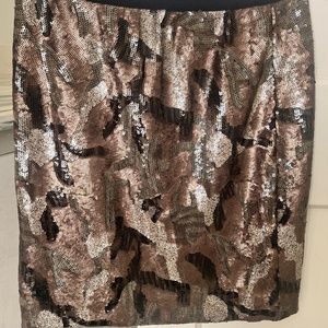 Etcetera sequin skirt